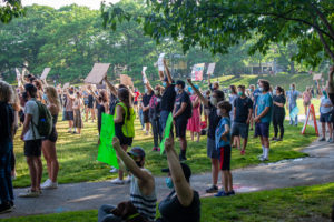 Amory Park Brookline BLM Protests